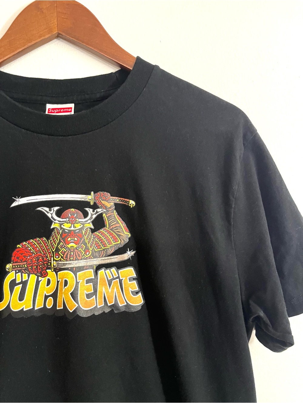 Supreme Samurai Tee in Black - Gem